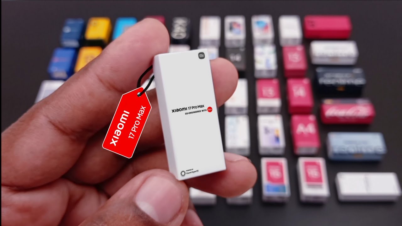 Распаковка мини-телефона Xiaomi 17pro max | Minibox | Эпизод 44