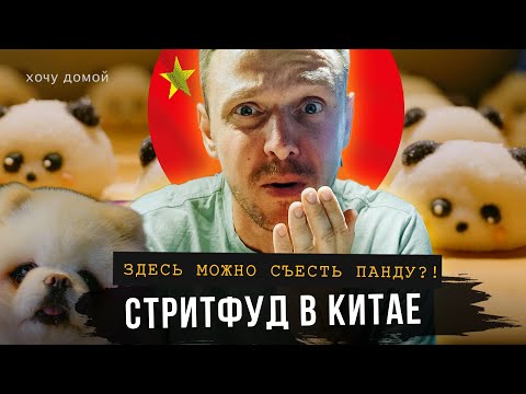 Еда в Китае - страшная, но вкусная: черепахи, пауки и панда на десерт