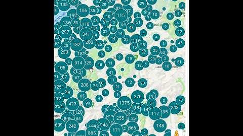 map clustering (postgres + Supercluster)