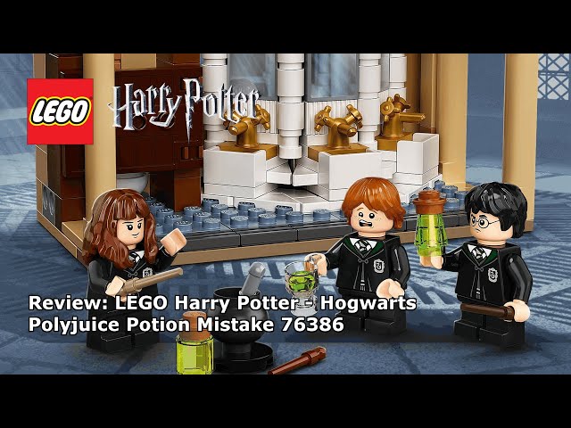 LEGO Harry Potter 76386 Hogwarts™: Polyjuice Potion Mistake - Lego Speed  Build Review 