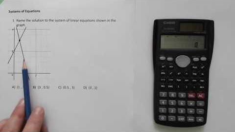 Systems of Equations - Comparison Method #1 - Google Quiz