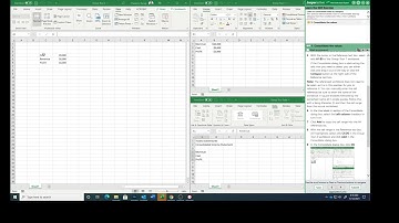 Excel Expert Lesson 4 4 Consolidating Data