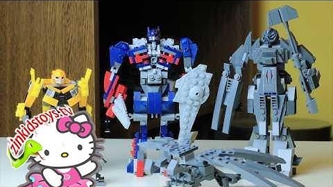How to make LEGO Transformers : The Last Knight - Optimus Prime, Bumblebee and more!