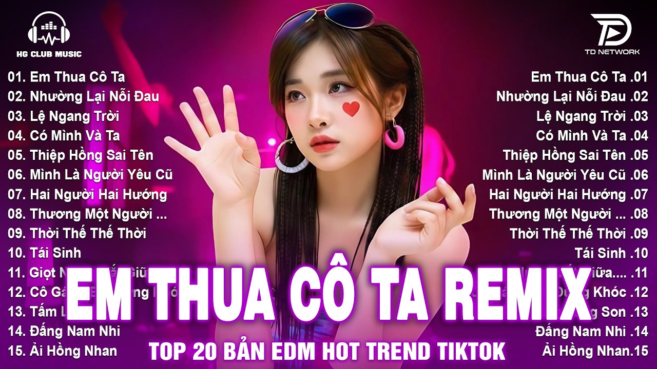 Em Thua Cô Ta Remix ♫ BXH Nhạc Trẻ Remix Hay Nhất 2026 - Top 15 Bản EDM Hot Trend TRIỆU VIEW