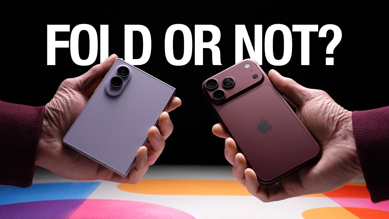 iPhone Duo or 18 Pro Max? I Asked a Galaxy Z Fold8 First