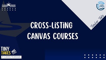 TT  Canvas Cross-listing