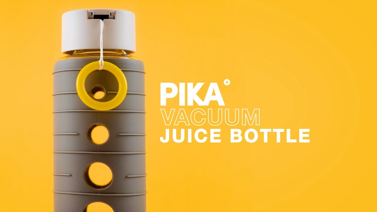New vacuum juice bottle PIKA 🧃 🥕 🍋 🍏 YouTube