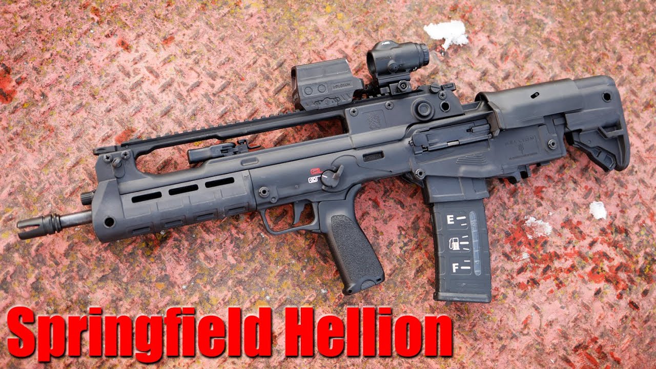 ⁣New Springfield Hellion First Shots: The Ultimate Bullpup?