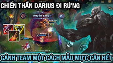 [LMHT:Tốc Chiến] Chiến thần DARIUS đi rừng gánh team một cách mẫu mực | Vị tướng tân tự tin nhất