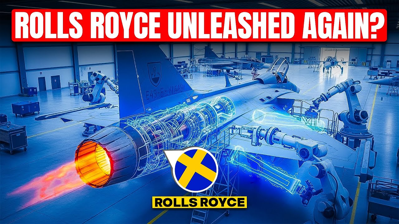 The Untold Truth Behind the Gripen E’s Rolls Royce Engine Power