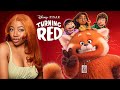 I watched turning red and turned into a redhead movie reaction