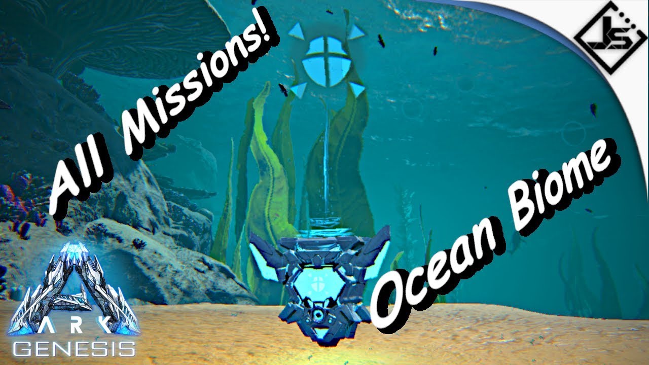 All Missions Ocean Biome Completed [Ark Genesis!] YouTube
