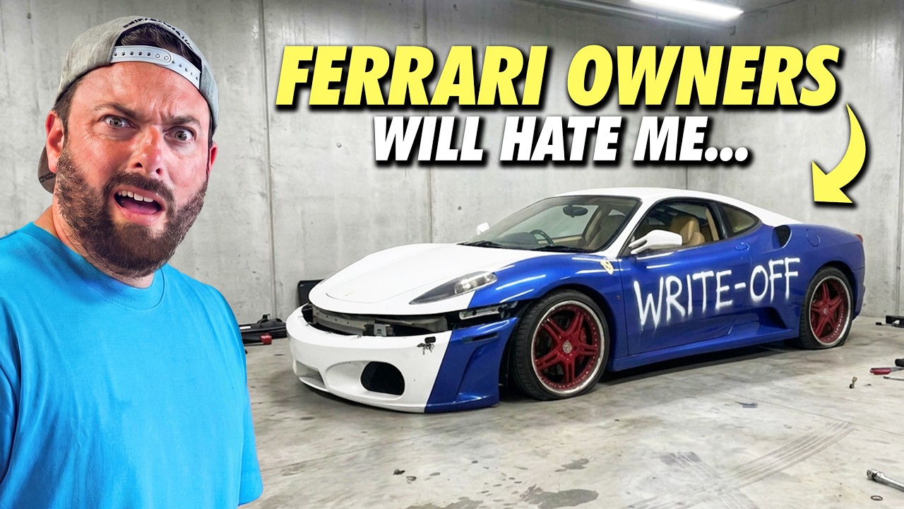 I’m turning the world’s CHEAPEST Ferrari into a PRO DRIFT CAR! 