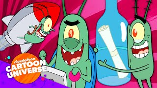 Every Time Plankton Tries to Steal the Secret Formula!  | SpongeBob | Nickelodeon Cartoon Universe