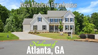 NEW 5 BDRM, 4.5 BATH MODERN FARMHOUSE IN MARIETTA, GA, NW OF ATLANTA (Sale Pending)