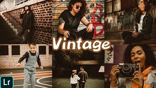 1980s Vintage Filter retouching in Lightroom Application | Free Preset Download | PixelByte screenshot 4
