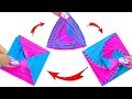 Лёгкая Бумажная игрушка Антистресс трансформер | Поделки из бумаги | Не оригами