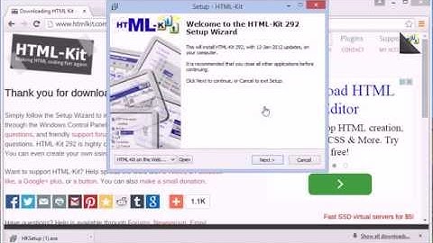 Download & Install HTML Kit