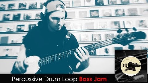 Percussive Funk Drum Loop Bass Jam daniB5000