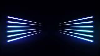 Neon Line Light Tunnel 💡 Futuristic Visual Loop | Club Stage Background 4K