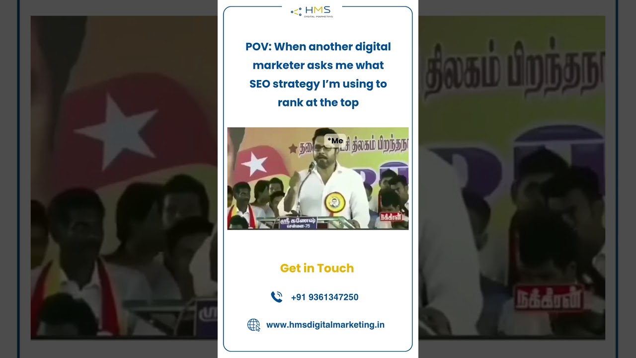 What SEO strategy are you using to rank at the top? #Kumbakonam #DigitalMaketingCompanyInKumbakonam