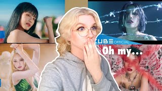 Lesbian reacts to (여자)아이들((G)I-DLE) 'Oh my god', 'TOMBOY', 'Nxde' & '퀸카 (Queencard)'