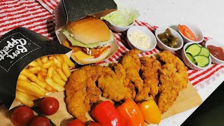 فراخ كنتاكي الكرسبي صدور دجاج بكل اسرار المحلات  crespy chicken)KFC)