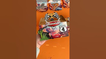 Assembling Cars themed gable boxes ⚡️🏁🏎️💨 #partyfavors #diycrafts #partydecor #crafts #birthday