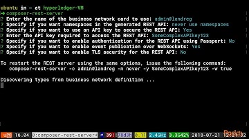 Hyperledger for Blockchain Applications: REST Authentication|packtpub.com