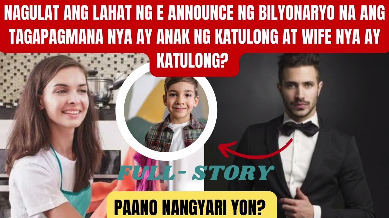 NAGULAT ANG LAHAT NG E-ANNOUNCE NG BILYONARYO NA ANG TAGAPAGMANA NIYA AY ANAK NG KATULONG AT WIFE NI