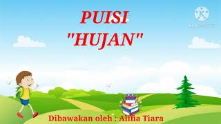 PUISI HUJAN || KELAS 2 TEMA 5 SUBTEMA 1 || PUISI HUJAN KELAS 2