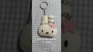 DIY Personalizando mi llavero de Miffy de fieltro🧸