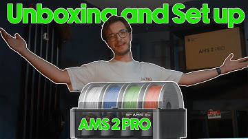 BAMBULAB AMS 2 PRO - Unboxing and Set up