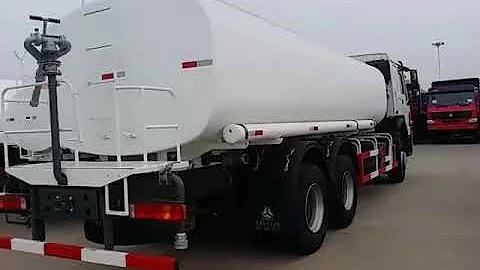 SINOTRUK 6x4 20,000liters water bowser for sale