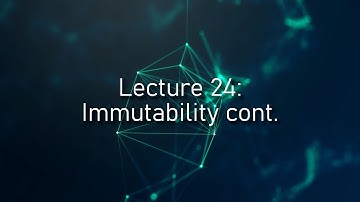 [CSE 116] Lecture 24: Immutability cont.