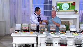 Yes Chef! 3Tier Instant Food Steamer With 1Liter Water Tank on QVC