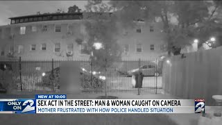 کنش جنسی در خیابان: زن و مرد در دوربین شکار شدند