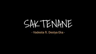 Saktenane - Vindesta ft. Destya Eka ( lirik video )