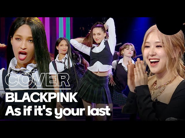 France BLACKPINK's As if it's your last cover dance! #blackpink class=