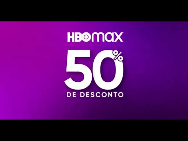 50% de desconto no plano anual da HBO Max