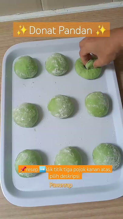 Resep Donat Pandan #donatpandan #donat #resepdonatpandan #resepdonat #resepcemilan