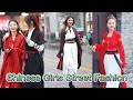 Street Fashion Tik Tok 2022 | Hottest Chinese Girls Street Fashion Style 2022 Ep.19