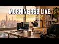 Immersive Focus Beats 🚘 Golden Morning Highway for Productivity & Sharp Thinking 🌤️🎧