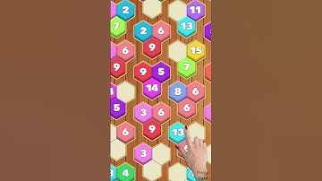 Merge Hexa - Number Puzzle