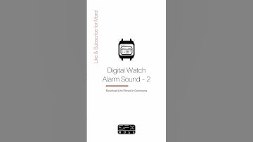Thumbnail of Digital Watch Alarm Sound ⌚/ Watch #alarm