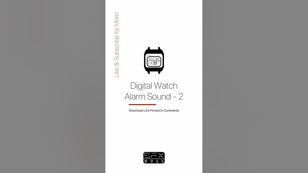 Digital Watch Alarm Sound ⌚/ Watch #alarm