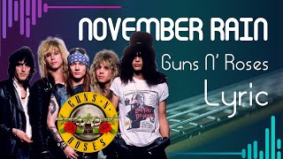 November Rain - Guns N' Roses ( COVER by Sanca Records ) Lyrics