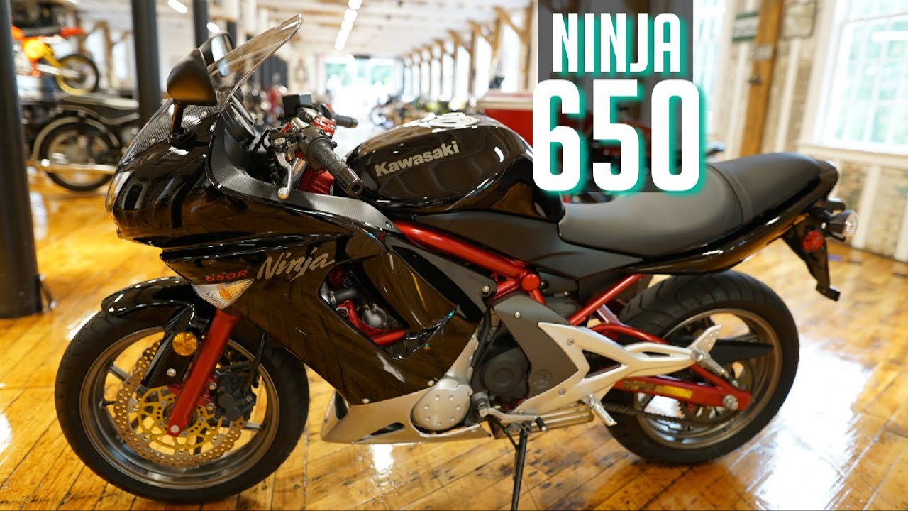 2006 Kawasaki Ninja 650 R LIKE NEW LOW MILES MINT EX650A6F - YouTube