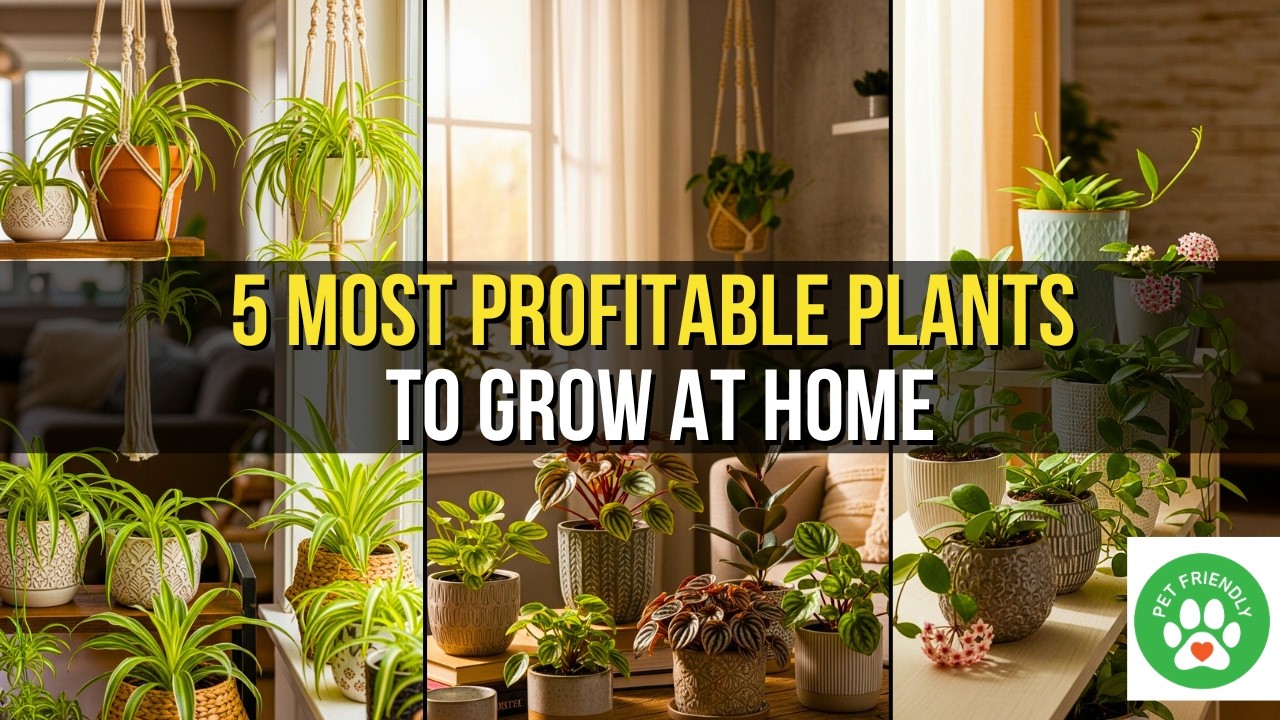 5 Plants You Can Grow at Home and Sell for Profit