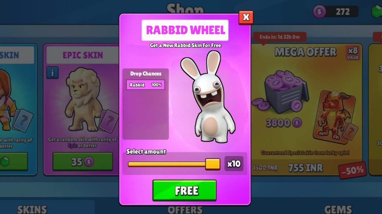 Stumble Guys New Rabbit Skin Wheel is Here For Free | Stumble Guys 0.46 ...